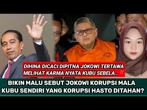 JOKOWI TERTAWA MELIHAT HASTO PAKAI BAJU ORENS? BOCAH SMP MAKIN BRUTAL CACI MAKI JOKOWI