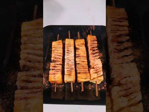 Perfect Crispy Potato Skewers | Masala Fries on Stick #shorts