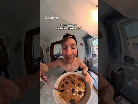 POV: After eating 1 cheat meal...  🍰 | Insta360 X5