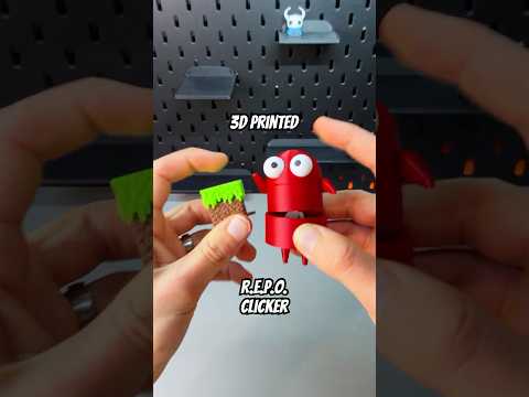 3D Printed R.E.P.O. Robot Clicker #3dprinting