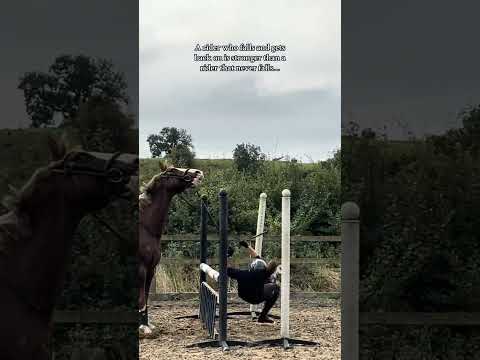 Just a trend! Every rider is strong no matter how little or often they fall ❤️  #horse #equestrian