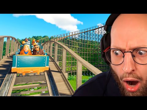 Åbner KÆMPE Trærutsjebane (Planet Coaster 2 #2)