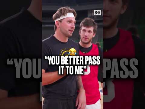 Lakers gotta <strong>pass</strong> it to Luka in Slovenia 🤣
