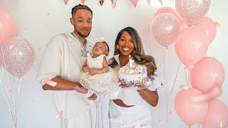 OUR FIRST MONTH WITH OUR NEWBORN!