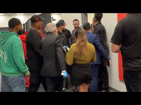 Edgar Berlanga RUSHED TO DOCTOR after BRUTAL KNOCKOUT by Hamzah Sheeraz; BACKSTAGE REACTIONS