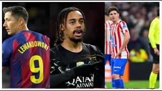 Bombshell Bradley Barcola €80M MOVE?! Lewandowski LEAVING? + Julián Álvarez TOP TARGET!