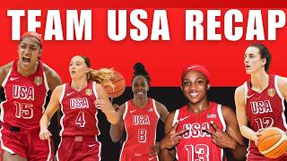 🇺🇸🏀 WOMEN’S TEAM USA BASKETBALL RECAP