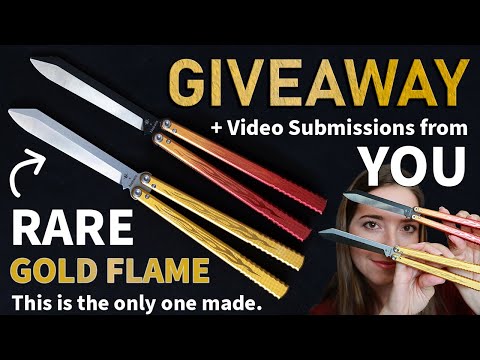 GOLD FLAME GIVEAWAY + SUBMIT YOUR VIDEO- 2 Flames, 2 Winners