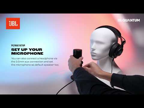 JBL | Quantum Stream Microphone Series: Easy Setup for Crystal Clear Communication