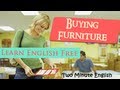 Furniture Buying and English Phrases