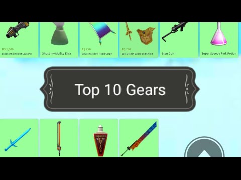 Best Catalog Heaven Gear 07 2021 - top 10 best weapons in roblox catalog heaven