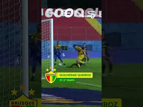 GOL DO GUILHERME QUEIROZ| BRUSQUE X AMAZONAS| BRASILEIRÃO B