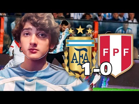 ARGENTINA 1 - PERU 0 - ELIMINATORIAS SUDAMERICANAS 2024 RUMBO AL MUNDIAL 2026 - ANALISIS