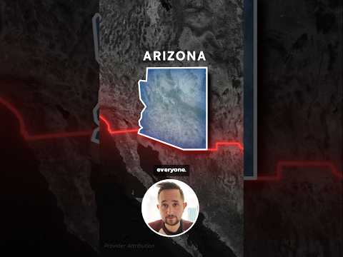 Arizona: The State The Jumps Time #geography #arizona #timezone #daylightsavings