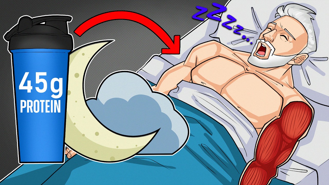 Protein Before Bed - It DOES Build Muscle Faster (New Study)