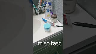 look at how fast i am