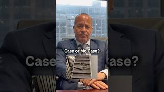 Case or no case, with NYC trial attorney Steven Fleckner. #TheBarnesFirm #PersonalInjuryLaw