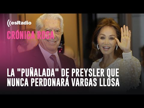 Crónica Rosa: La "puñalada" de Preysler que nunca perdonará Vargas Llosa