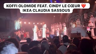 Koffi Olomide feat. Cindy le Cœur - IKEA CLAUDIA SASSOUS - live concert ING ARENA BRUXELLES 