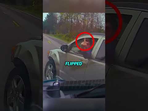 Insane Road Rage Ends In Crash! 😨