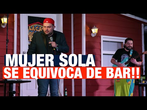 Mujer sola se equivoca de bar