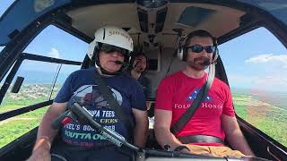 Flying with Lester (And a Passenger) Over Six Flags and then Lakefront to Slidell