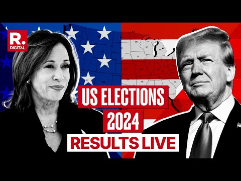 U.S President Election Results LIVE: Fastest Results |  Trump Vs Harris | White House | Republic TV