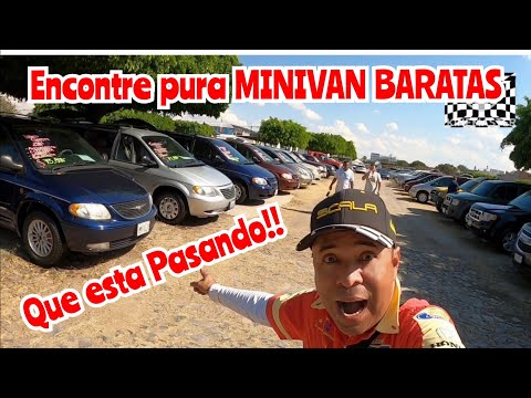 si hay PRECIOS Minivan buenas opciones tianguis de autos usados