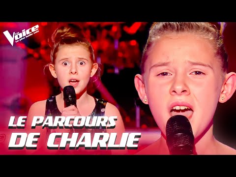 Le Parcours de Charlie (Maddie dans Tout Pour La Lumière) | The Voice Kids 2014