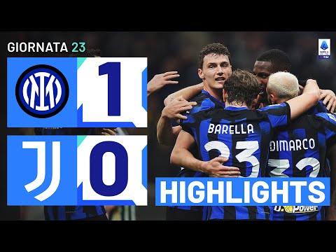 INTER-JUVENTUS 1-0 | HIGHLIGHTS | 23ª GIORNATA | SERIE A TIM 2023/24