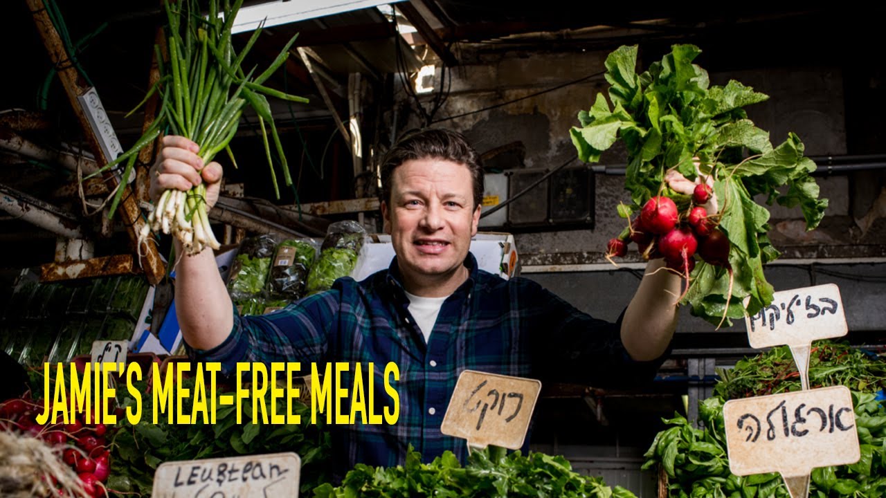 Jamie s Meat Free Meals Asparagus Quiche & Soup, My Veggie Pasties, Summer Veg Blanket Pie