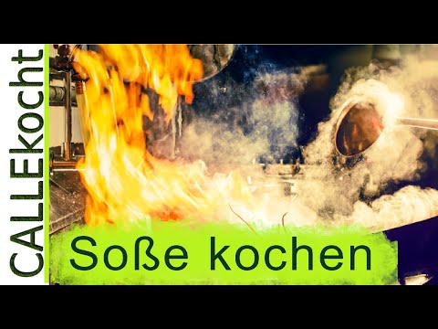 Perfekte Jus selber machen. Omas Grund Rezept für leckere Bratensauce