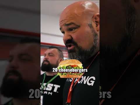 Eddie Hall Brian Shaw Order IN N OUT #eddiehall