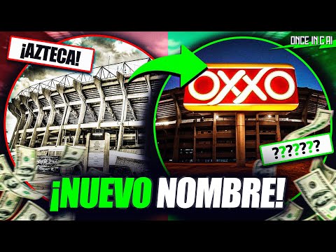 ¡OFICIAL! ESTADIO AZTECA CAMBIA DE NOMBRE ¡PURA MAFIA!