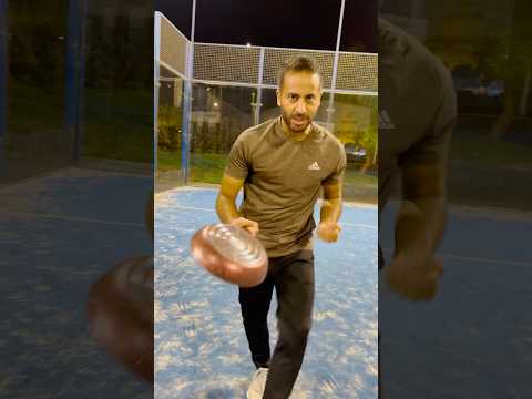 جربت ألعب بادل تنس بالطاسة 🍳🎾