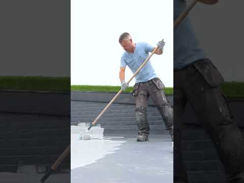 Using Liquid Rubber on a roof! #3csealants #diy #3c #liquid #rubber #liquidrubber #60seconddiy