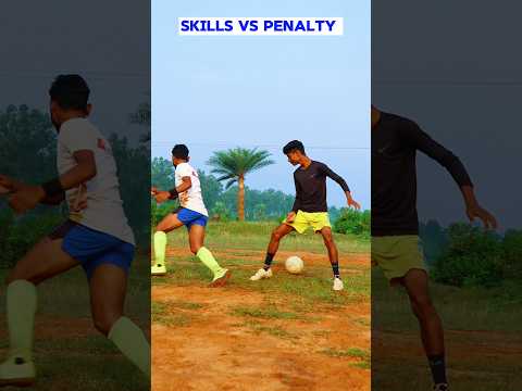 Skills vs Penalty 👿👿👿 #trending #unluckyboy #football #shorts #soccer