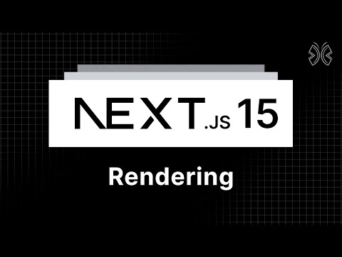 Next.js 15 Tutorial -  47 - Rendering