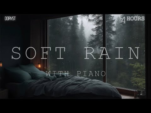 4hours - Relaxing Sleep Music - Soft Rain sleep - Piano Chill &nbsp;| Music Therapy - DorySt