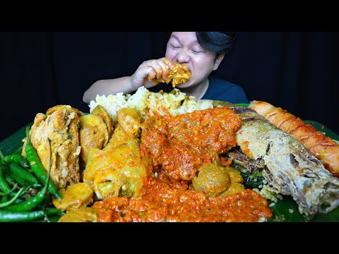 LAGI BOKEK CUKUP MAKAN 2 BUNGKUS NASI PADANG JUMBO LAUK SEADANYA