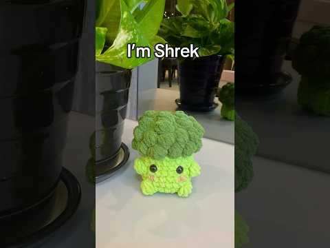 When Shrek’s Mom met Dad 🤔 #shorts #crochet #amigurumi #viral #trending #handmade #diy #funny