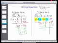 Algebra 1 Test 2 Review Challenge