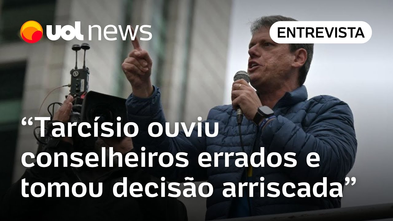 Tarcísio mudou postura após apanhar de Eduardo Bolsonaro e ter medo de perder apoio diz Abrúcio