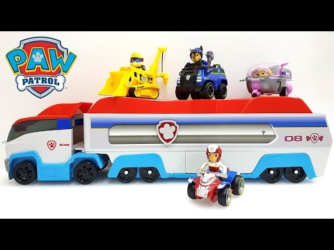 Paw Patroller Toys For Children With Nickelodeon Paw Patrol Ryder Chase Skye and Rubble
