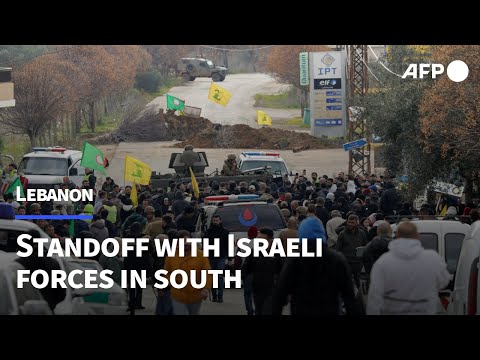 Standoff at Lebanon border as deadline ends for Israel withdrawal | AFP