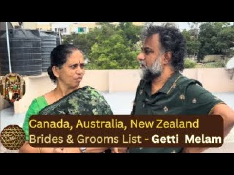 Australia, New Zealand, Canada Alliances Getti Melam Video 7 || Ayyangar Kitchen Matrimony