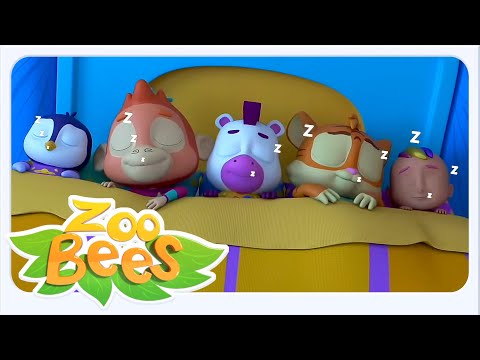 Năm Người Ở Trên Giường + Thêm Các Vần Điệu Dành Cho Trẻ Mẫu Giáo Của Zoobees