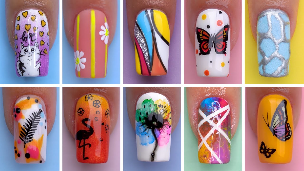 15+ Coolest Nail Art Tutorial | Easy Nails Polish Compilation
