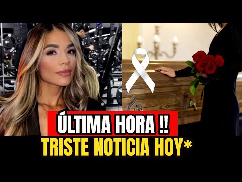 🔴URGENTE HACE UNAS HORAS ! MUNDO DEL ESPECTACULO SE VISTE DE LUTO "GLORIA ZAMORA, TRISTE NOTICIA HOY