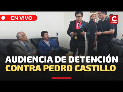 ? EN VIVO: PJ define detención preliminar de PEDRO CASTILLO tras fallido autogolpe